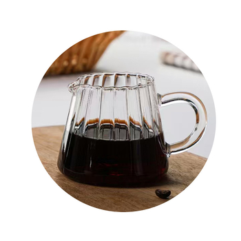 Μικρή γαλατιέρα από βοριοπυριτικό γυαλί, ιταλικού τύπου, κύπελλο εκχύλισμα εσπρέσο, Western Restaurant, απλή μικρή γαλατιέρα από βοριοπυριτικό γυαλί