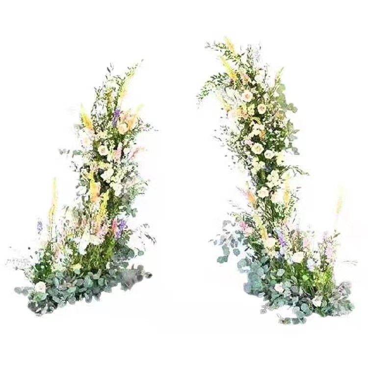 Tarpvalstybinės „Amazon“ vestuvių formos arkos vakarėlio baliono arkos laikiklis, įstrižas arkos laikiklis, kelio švinas