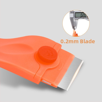 1 бр. инструмент за почистване на хардуер, скрепер, функция за почистване на стъкло, нож за обеззаразяване, премахване на лепило, лопатка