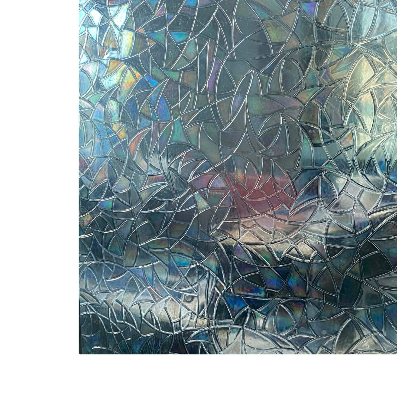 Kodumaine väike rullklaasist kleebis akna varjutuskleebis klaaskile paksendatud plahvatuskindel päikesekaitsekreem mattklaasist kleebis staatiline elekter