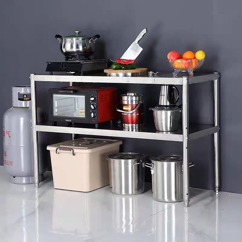Sustorintas nerūdijančio plieno laikymo stovas, daugiasluoksnis, daugiafunkcis, mikrobangų krosnelės stovas, miegamasis, svetainė, balkonas, maisto prekių stovas, parduodamas