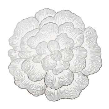 Trimatis „Nordic Peony“ šilumos izoliacinis kilimėlis, skalbiamas viešbučio restorano stalo kilimėlis, karštas, išskirtinis, „Amazon“ prekės ženklas.