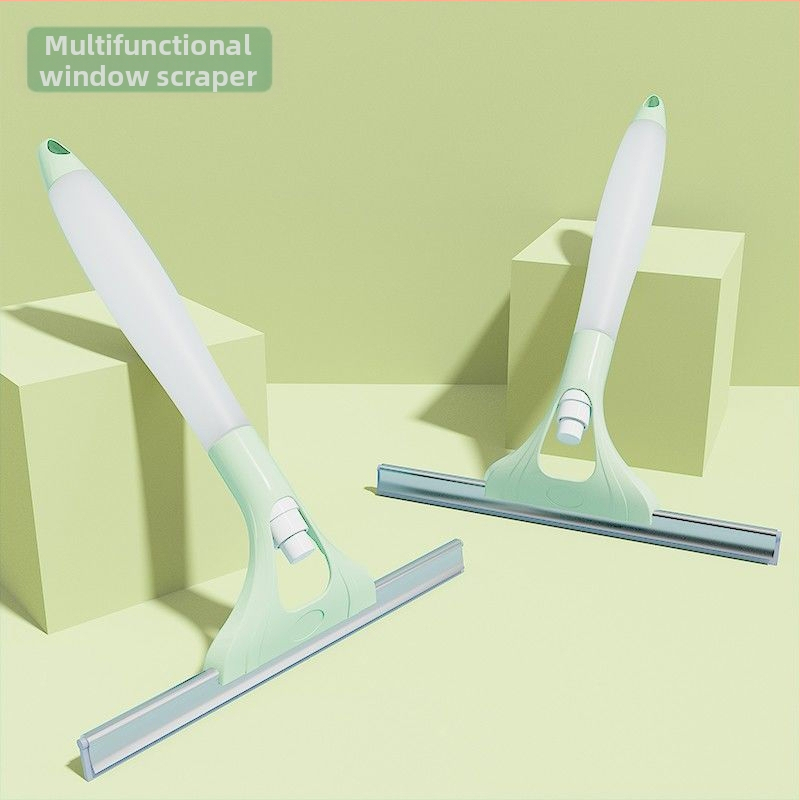 Uus klaasipuhastushari majapidamises kasutatav multifunktsionaalne klaasipuhasti on varustatud kastekannuga, käsnaharjaga, kahepoolse klaasipuhastuse esemega