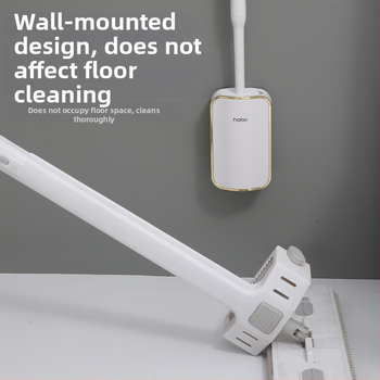 Βούρτσα τουαλέτας εξωτερικού εμπορίου χωρίς αδιέξοδα, προσβάσιμη βούρτσα τουαλέτας πολυτελείας σε επιτοίχιο στυλ, τουαλέτα μπάνιου Squat καθαρισμού τουαλέτας, τεχνητό τουαλέτας