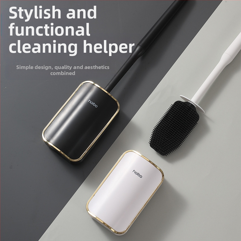 Zahraničná toaletná kefa bez slepých uličiek, prístupná luxusná nástenná toaletná kefa, kúpeľňový drep na toaletu, artefakt na čistenie toalety