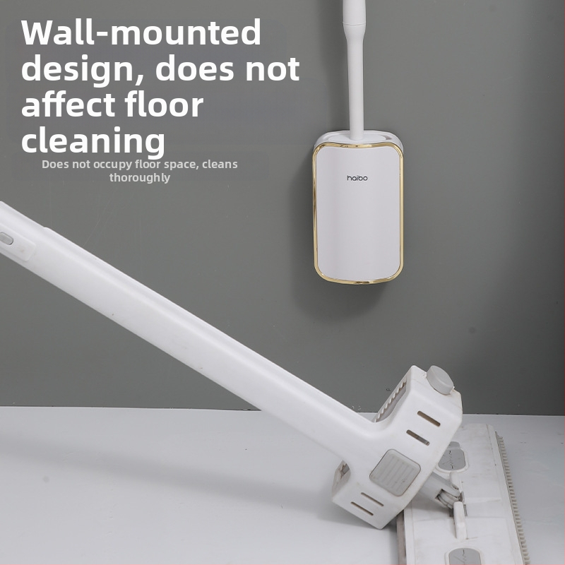 Zahraničná toaletná kefa bez slepých uličiek, prístupná luxusná nástenná toaletná kefa, kúpeľňový drep na toaletu, artefakt na čistenie toalety