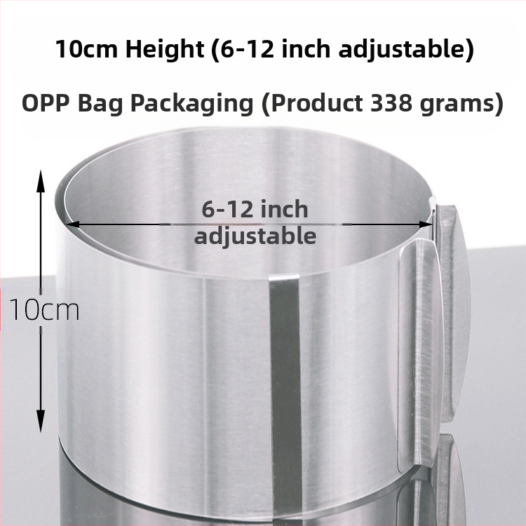 Αν θέλετε να βρείτε στρογγυλό κύκλο μους από ανοξείδωτο χάλυβα, μπορεί να ρυθμιστεί χειροκίνητα, καλούπι κέικ κύκλου κέικ DIY πολλαπλών σχημάτων καρδιάς