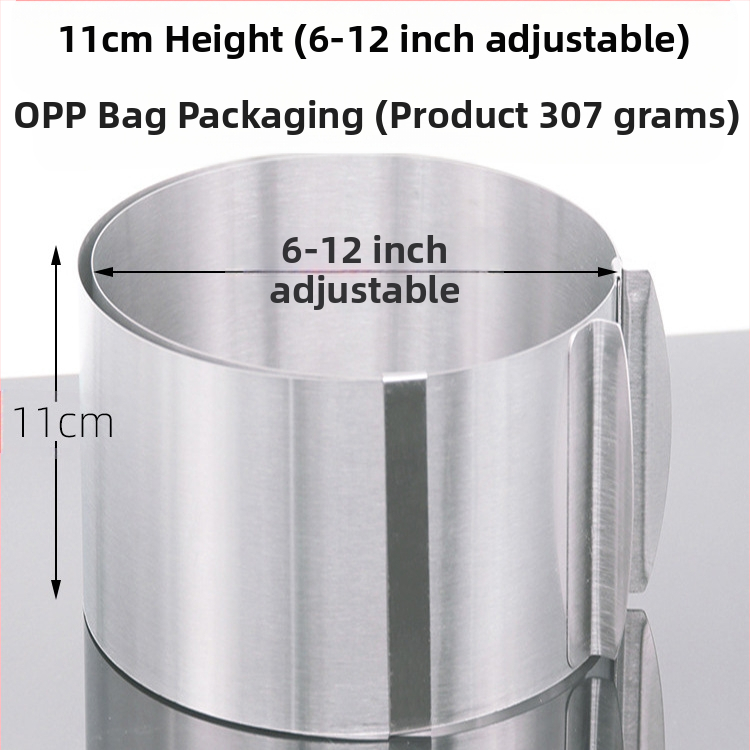 Αν θέλετε να βρείτε στρογγυλό κύκλο μους από ανοξείδωτο χάλυβα, μπορεί να ρυθμιστεί χειροκίνητα, καλούπι κέικ κύκλου κέικ DIY πολλαπλών σχημάτων καρδιάς