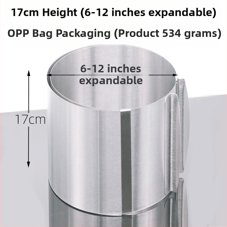Αν θέλετε να βρείτε στρογγυλό κύκλο μους από ανοξείδωτο χάλυβα, μπορεί να ρυθμιστεί χειροκίνητα, καλούπι κέικ κύκλου κέικ DIY πολλαπλών σχημάτων καρδιάς