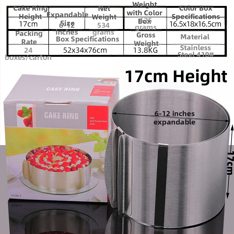 Αν θέλετε να βρείτε στρογγυλό κύκλο μους από ανοξείδωτο χάλυβα, μπορεί να ρυθμιστεί χειροκίνητα, καλούπι κέικ κύκλου κέικ DIY πολλαπλών σχημάτων καρδιάς