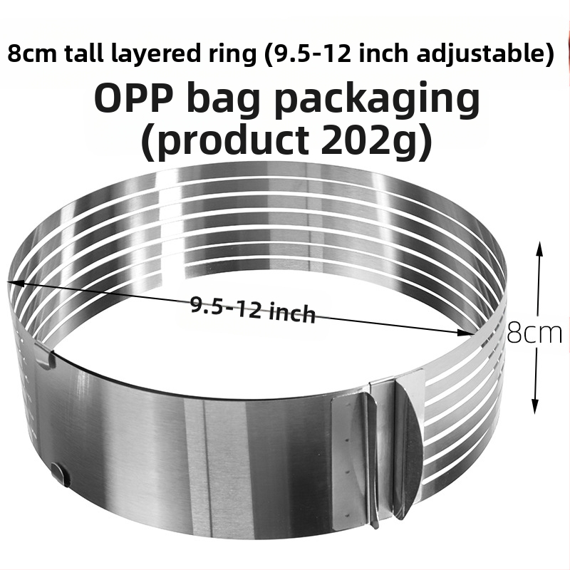 Αν θέλετε να βρείτε στρογγυλό κύκλο μους από ανοξείδωτο χάλυβα, μπορεί να ρυθμιστεί χειροκίνητα, καλούπι κέικ κύκλου κέικ DIY πολλαπλών σχημάτων καρδιάς