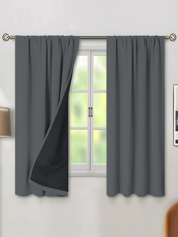 2024. aasta uus täisvarjutuskattega kile piiriüleselt müüdavad kardinad elutoa magamistoale Amazon WISH platvormile