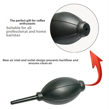 Kohvipulbri puhastusballooni kohviveski spetsiaalne puhumispulbri puhastushari