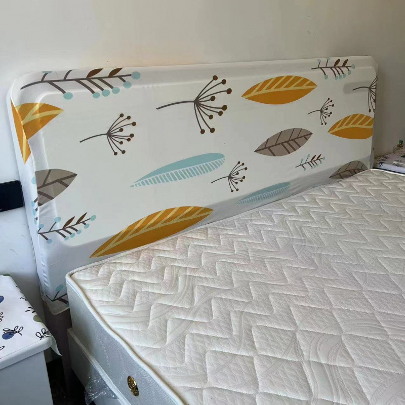 Viss iekļauts gultas pārvalka pārvalks, mīksta soma, vienkāršs, moderns, putekļus necaurlaidīgs, universāls gultas pārvalks, koka gultas atzveltnes pārvalks, 2023. gads, jauns