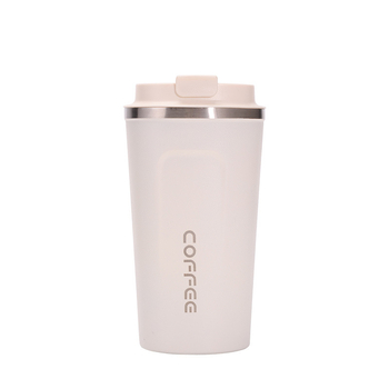 Uus roostevabast terasest termoskruus auto kaasaskantav kohvikruus ärikontorisse Cup suletud lekkekindel käsi Cup saab kohandada