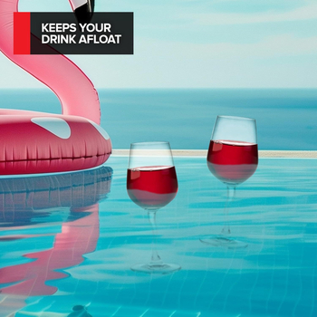 Πλαστικό ποτήρι σαμπάνιας Amazon Creative Tritan, ανθεκτικό στις πτώσεις, ποτήρι κόκκινου κρασιού υψηλής ποιότητας με εκτύπωση λογότυπου