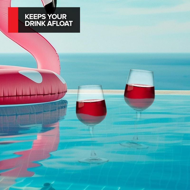 „Amazon Creative“ šampano taurė, „Tritan“ plastikinė taurė, atspari lašams, aukščiausios klasės raudonojo vyno taurė, LOGO spausdinimas