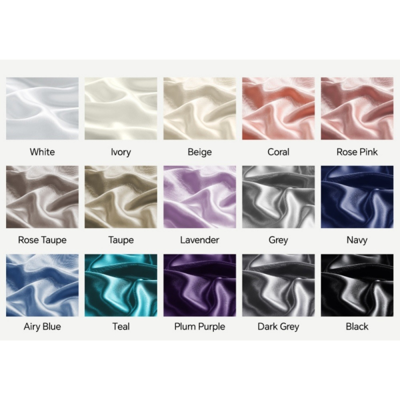 Калъфка за възглавница от симулиран копринен сатен, трансгранична, калъфка за възглавница от Amazon, калъфка за възглавница от сатен, калъфка за възглавница от чист цвят, Walmart