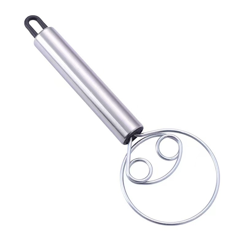 Nerūdijančio plieno makaronų artefaktas ir makaronų maišytuvas, rankinis tešlos plaktuvas ir makaronų artefaktas, maišymo miltelių lazdelė