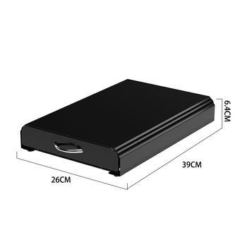 Suport de depozitare multifuncțional pentru aparat de cafea de uz casnic, cutie de depozitare pentru 60 de capsule Nespresso, cutie metalică pentru capsule de cafea