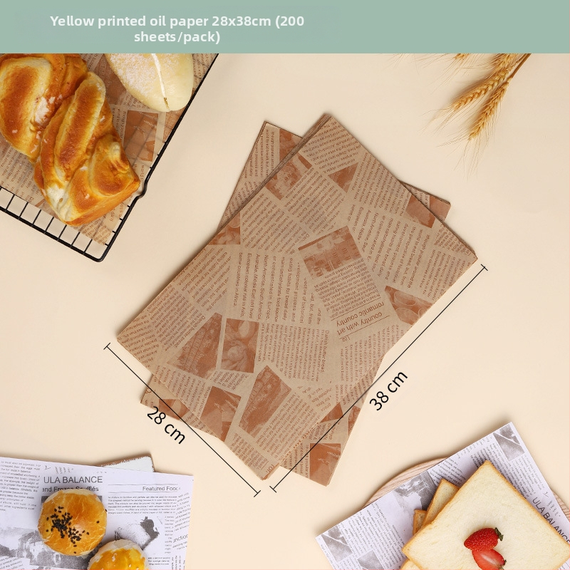 Köögi küpsetuspaber leiva küpsetuspaber küpsetuspaber praepaber ühekordselt kasutatav paber koogipakend söögitoa paber toit