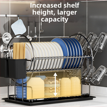Virtuvės indų džiovyklė, tarpvalstybinė laikymo lentynėlė, indų lentynėlė, indų stovas su lazdelėmis, narvelinė laikymo lentynėlė namams, stalviršio indų lentynėlė