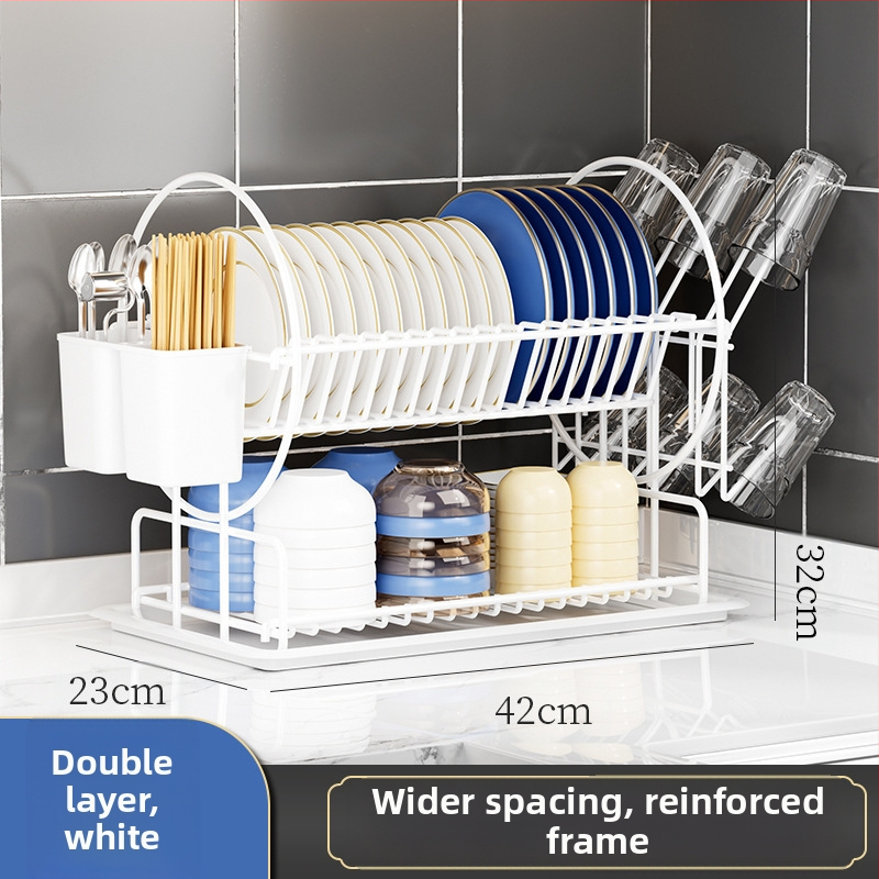 Virtuvės indų džiovyklė, tarpvalstybinė laikymo lentynėlė, indų lentynėlė, indų stovas su lazdelėmis, narvelinė laikymo lentynėlė namams, stalviršio indų lentynėlė