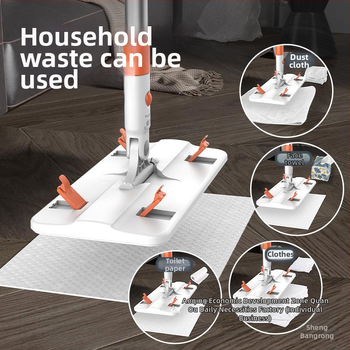 Švarus vienkartinis elektrostatinis šluostės dulkių šalinimo popierinis šluostės buitinės šluostės grindų tingus plokščias šluostės rankų plovimas