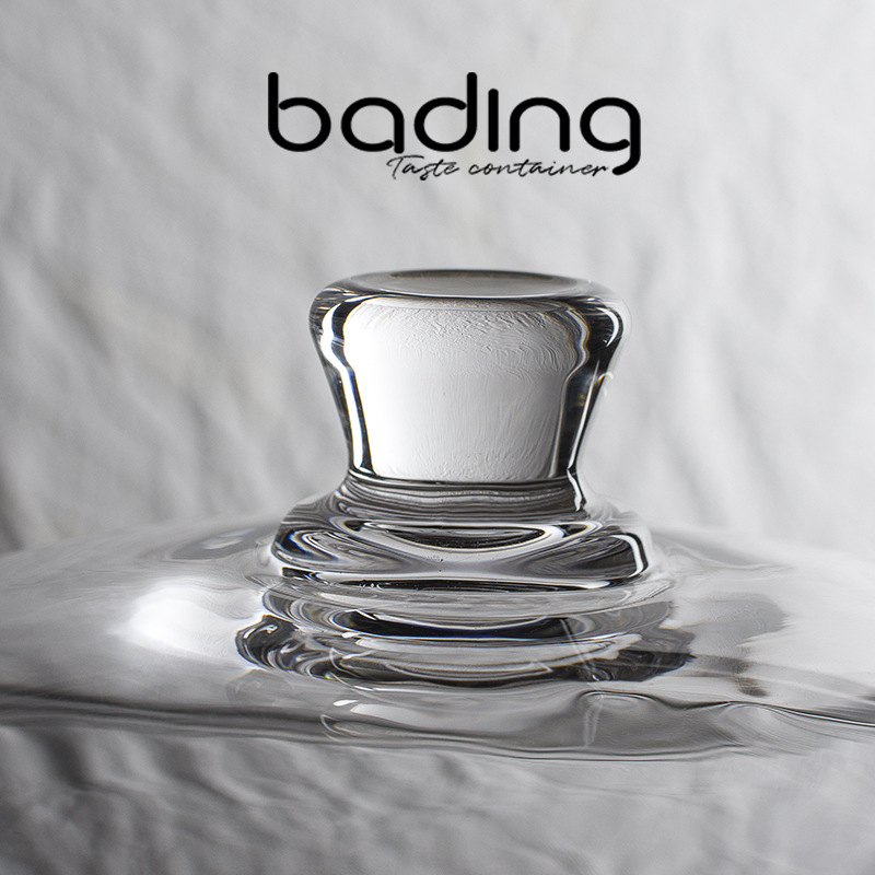 Bojiang ζεστό και κρύο γυάλινο δοχείο γενικής χρήσης με καπάκι, διπλό αυτί, αντι-εγκαύματα, κατσαρόλα με καπάκι, σαλάτα, σούπα, κατσαρόλα γαρίδας, Home Hotel