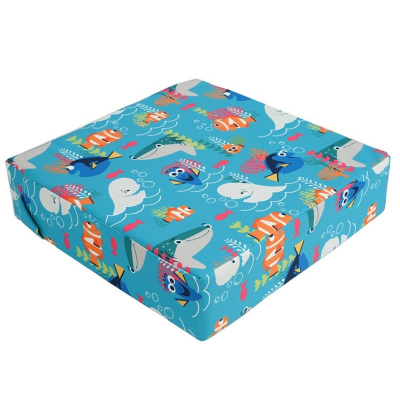 Beebi kõrgendatud padi, beebi söögitool, paksendatud, kõrgendatud libisemisvastane padi, eemaldatav veekindel ja mustust tõrjuv istmepadi