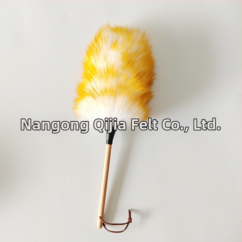 Vilnos dulkių šluostės gamintojas tiekia daugiaspalvį antistatinį dulkių šluostę, ištraukiamą kotą, buitinį automobilių dulkių šluostę