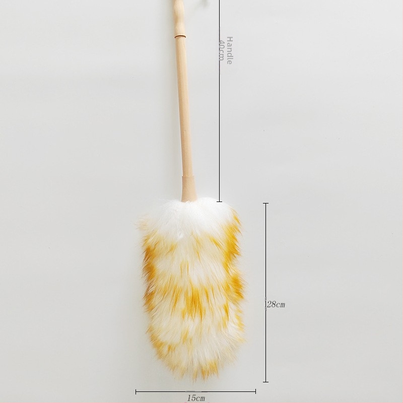 Vilnos dulkių šluostės gamintojas tiekia daugiaspalvį antistatinį dulkių šluostę, ištraukiamą kotą, buitinį automobilių dulkių šluostę