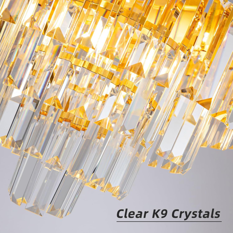 Piiriülene Põhjamaade kuum müük, luksuslik E14 kristalllühtri, postmodernistlik tipptasemel elutoa ja söögitoa lühtri, loominguline uus stiil