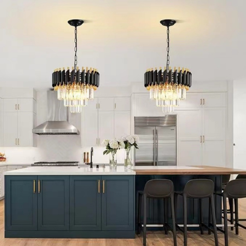 Piiriülene Põhjamaade kuum müük, luksuslik E14 kristalllühtri, postmodernistlik tipptasemel elutoa ja söögitoa lühtri, loominguline uus stiil