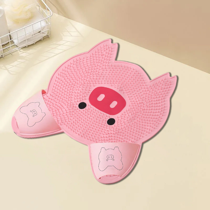 Silikoonist küüliku jalgade hõõrumismatt Artifact vannitoa libisemisvastane matt massaaži suplemine jalgade pesemine kooriv duširuumi põrandamatt