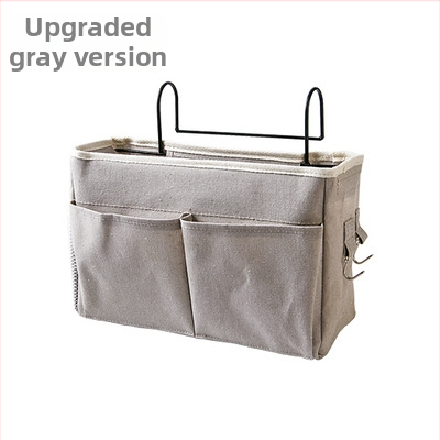 Multifunktsionaalne voodiäärne rippkott, kolledži ühiselamu voodiäärne riidest rippkorv, voodiriided, hoiustamise artefakt