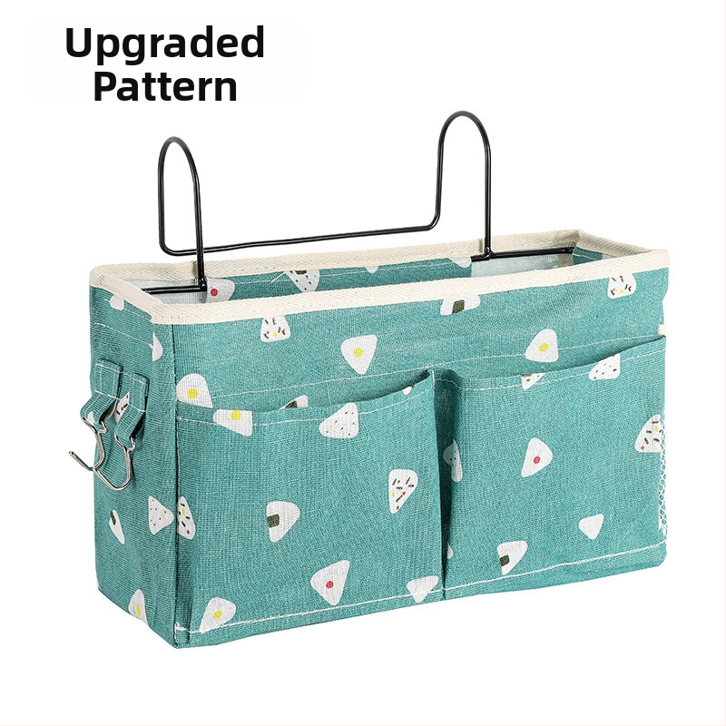 Multifunktsionaalne voodiäärne rippkott, kolledži ühiselamu voodiäärne riidest rippkorv, voodiriided, hoiustamise artefakt