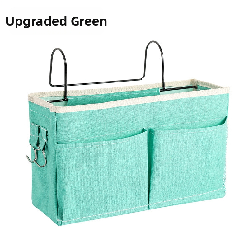 Multifunktsionaalne voodiäärne rippkott, kolledži ühiselamu voodiäärne riidest rippkorv, voodiriided, hoiustamise artefakt