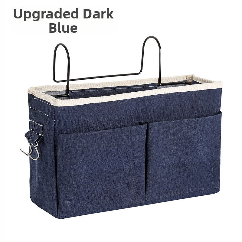 Multifunktsionaalne voodiäärne rippkott, kolledži ühiselamu voodiäärne riidest rippkorv, voodiriided, hoiustamise artefakt