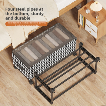 Κουτί αποθήκευσης ρούχων, υπνοδωμάτιο, νοικοκυριό, σάντουιτς, αφαιρούμενο κουτί οργάνωσης αντικειμένων, καλάθι, ανθεκτικό στη σκόνη, διαφανές κουτί αποθήκευσης διαφόρων ειδών