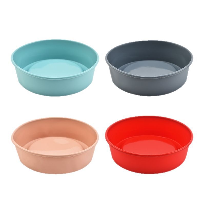 Silikoninės torto formos buitinė apvali silikoninė torto forma, orkaitė, oro keptuvė, kepimo įrankis