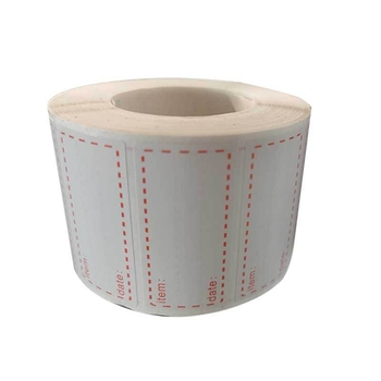 Tarpvalstybiniai 1 colio x 2 colių tušti, rašomi, nedžiūstantys lipnūs ritininiai lipdukai virtuvei, pritaikomi lipdukai šaldikliui