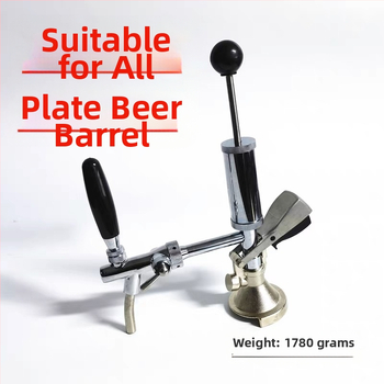 Manuaalne õllejaotur A-tüüpi käsitööõlle pruulimisvarustus Kaasaskantav värske õlle rõhu all olev alkoholijaotur toidukvaliteediga