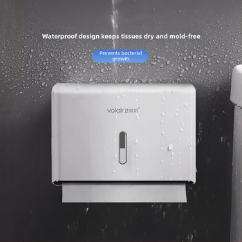 Rankšluosčių dėžutė, montuojama ant sienos, be perforatoriaus, viešbučio tualetui, komerciniam rankų džiovinimo servetėlių laikikliui, vandeniui atspariai virtuvei