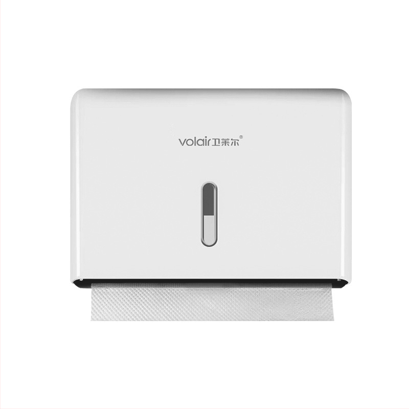 Кутия за кърпи за ръце, стенна, без перфоратор, хотелска тоалетна, търговска кутия за сушене на ръце, държач за кърпички, водоустойчива кухня