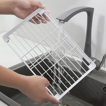 Sandėliavimo lentyna vonios kambario daiktų laikymo lentyna virtuvės stalviršio kosmetikos laikymo organizatorius sulankstomas įvairių daiktų laikymo lentyna