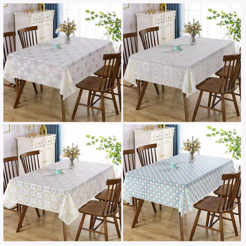 Piiriülene PVC laudlina, põletusvastane, veekindel, pesemisvaba ruuduline kohvilauamatt, õlikindel ja plekikindel ühiselamu lauamatt hulgimüügis