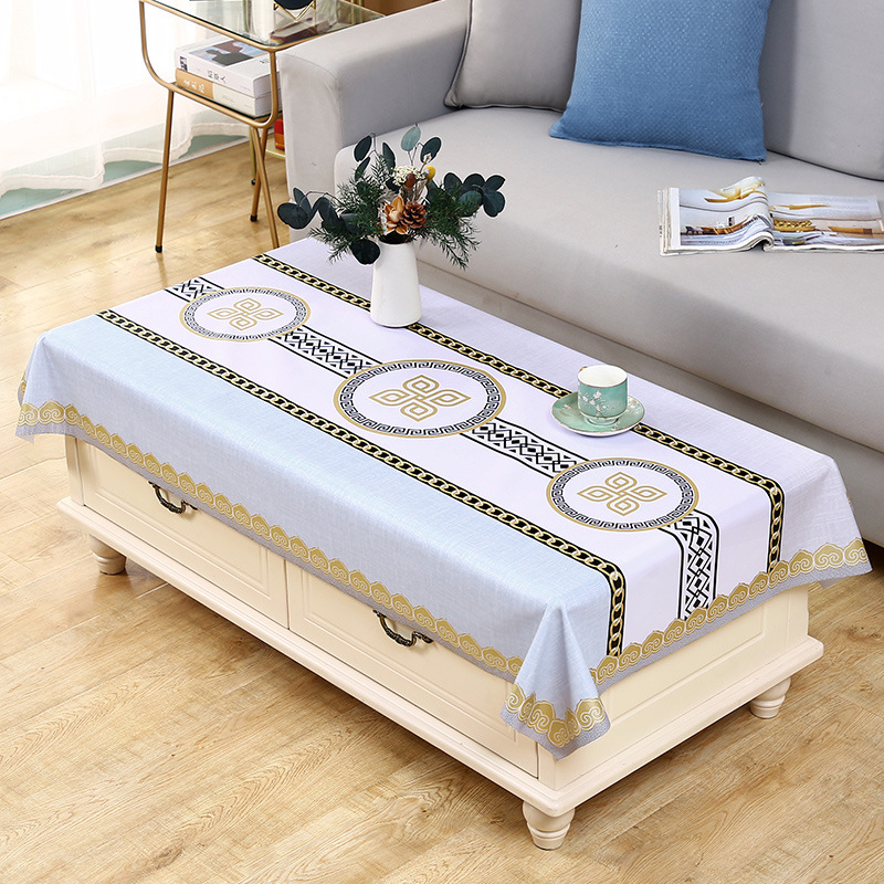 Piiriülene PVC laudlina, põletusvastane, veekindel, pesemisvaba ruuduline kohvilauamatt, õlikindel ja plekikindel ühiselamu lauamatt hulgimüügis