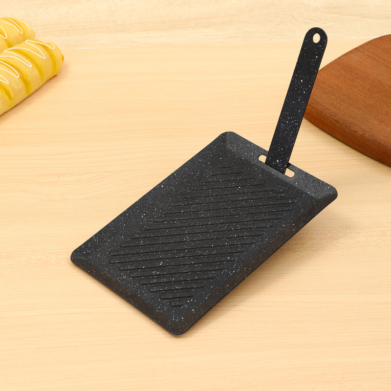 Tehase mini väikesed küpsetusnõud, mittenakkuv kaasaskantav labidas praepann, ristkülikukujuline, välistingimustes piknikuks mõeldud Maifan kivist grill