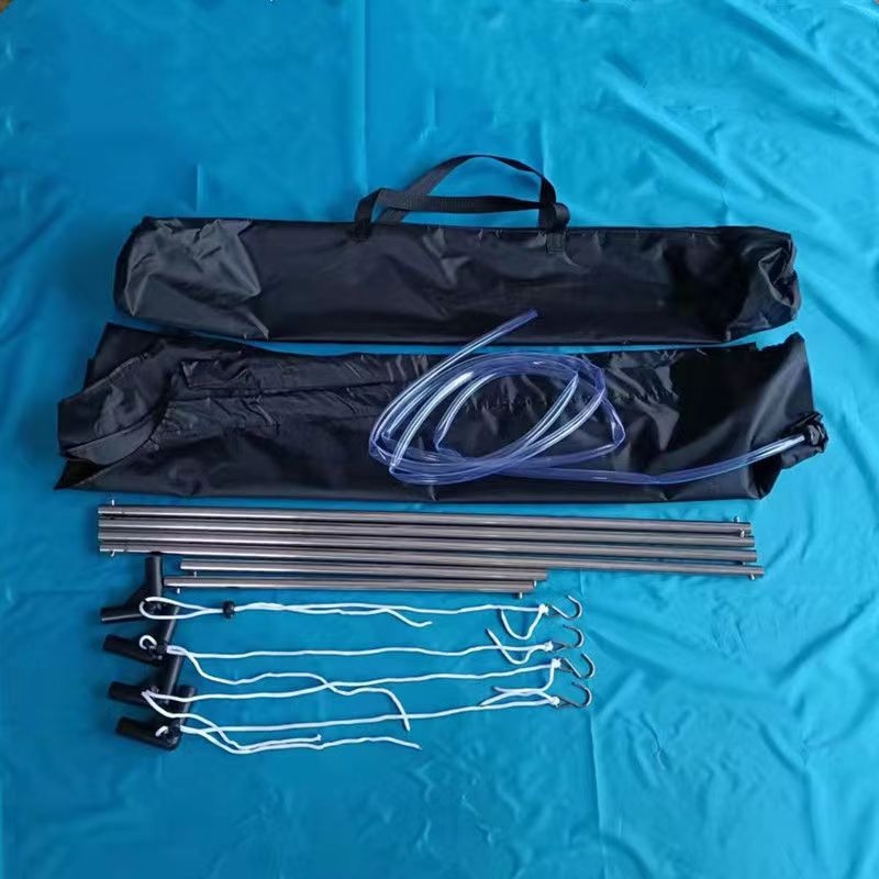 Paksendatud puhastuskate õhukanali masinale, tolmukindel kaitse lae reguleerimismasinale, spetsiaalne veekindlate puhastusvahendite komplekt veekotile